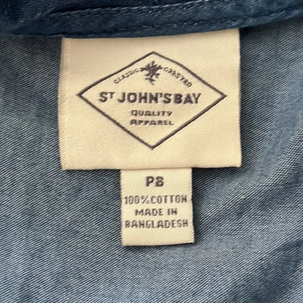 St. John's Bay | Chambray Top NWT Size SP